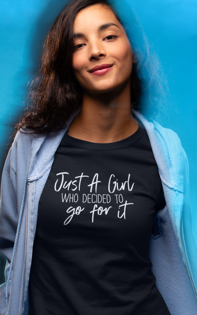 Just A Girl - Cotton T-Shirt