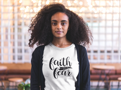 Faith Over Fear - Cotton T-Shirt