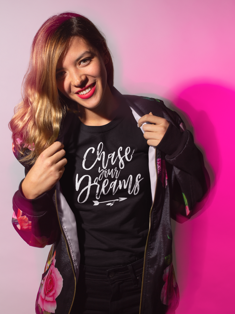Chase Your Dreams - Cotton T-Shirt