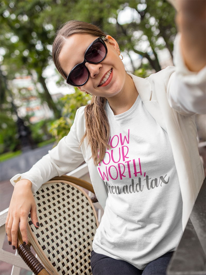 Know Your Worth - Cotton T-Shirt