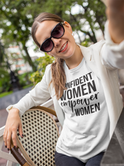 Confident Women Empower Women - Cotton T-Shirt