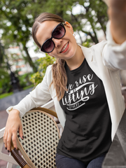 We Rise By Lifting Others - Cotton T-Shirt