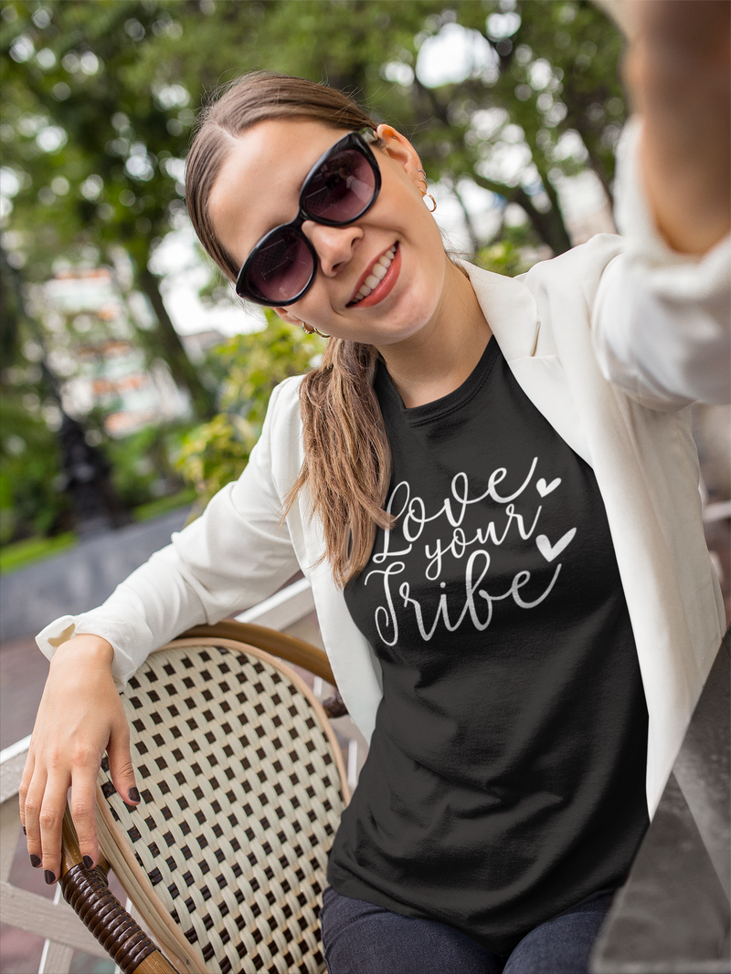 Love Your Tribe - Cotton T-Shirt