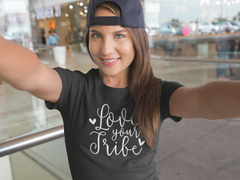 Love Your Tribe - Cotton T-Shirt