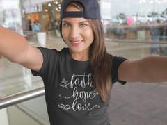 Faith Hope Love - Cotton T-Shirt