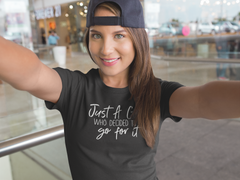 Just A Girl - Cotton T-Shirt