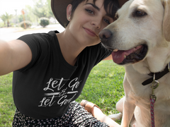 Let Go & Let God - Cotton T-Shirt