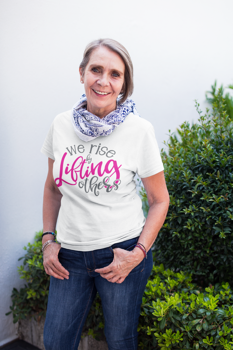 We Rise by Lifting Others - Cotton T-Shirt