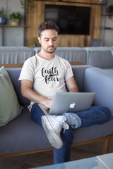 Faith Over Fear - Cotton T-Shirt