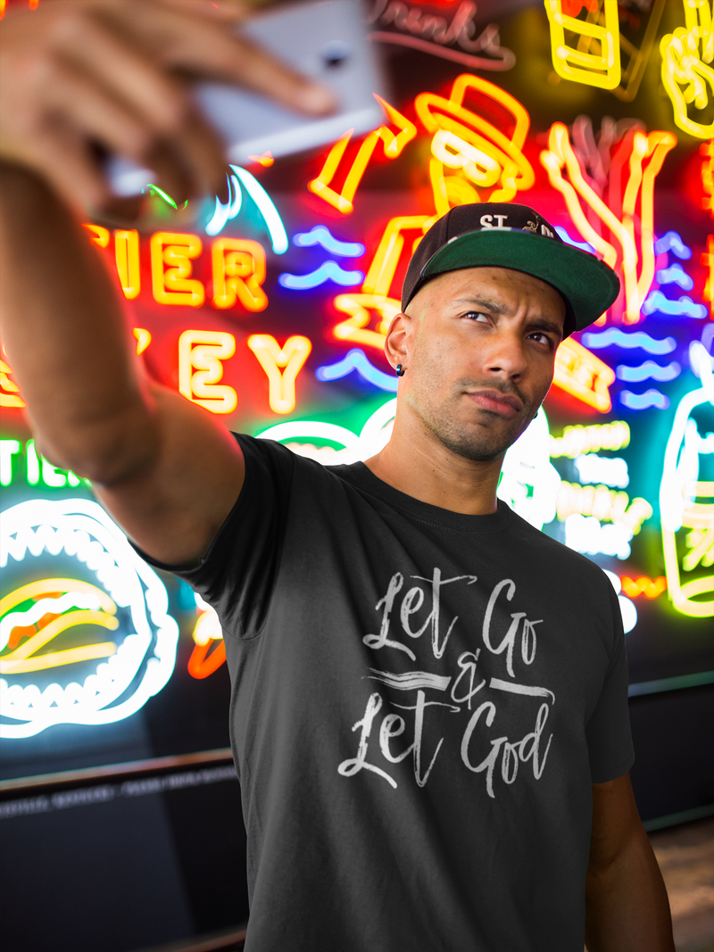 Let Go & Let God - Cotton T-Shirt
