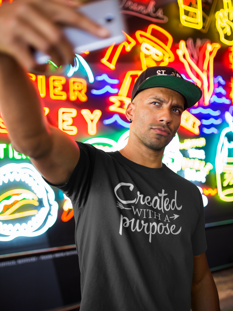 Created With A Purpose - Cotton T-Shirt