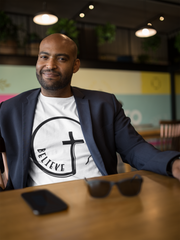 Believe Cross - Cotton T-Shirt