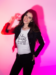 She Thought She Could - Cotton T-Shirt