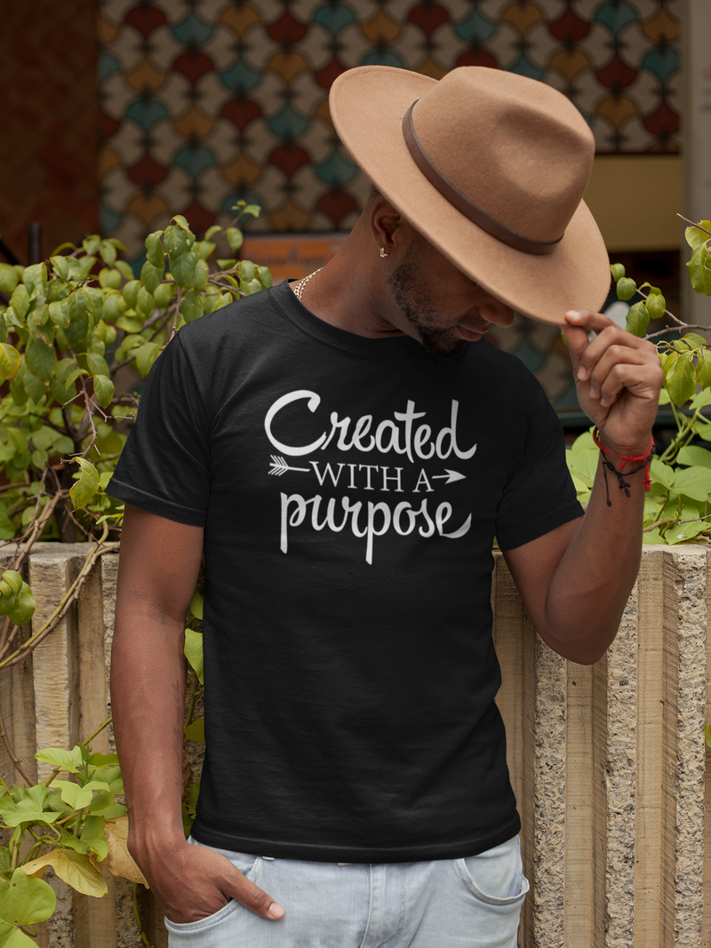 Created With A Purpose - Cotton T-Shirt