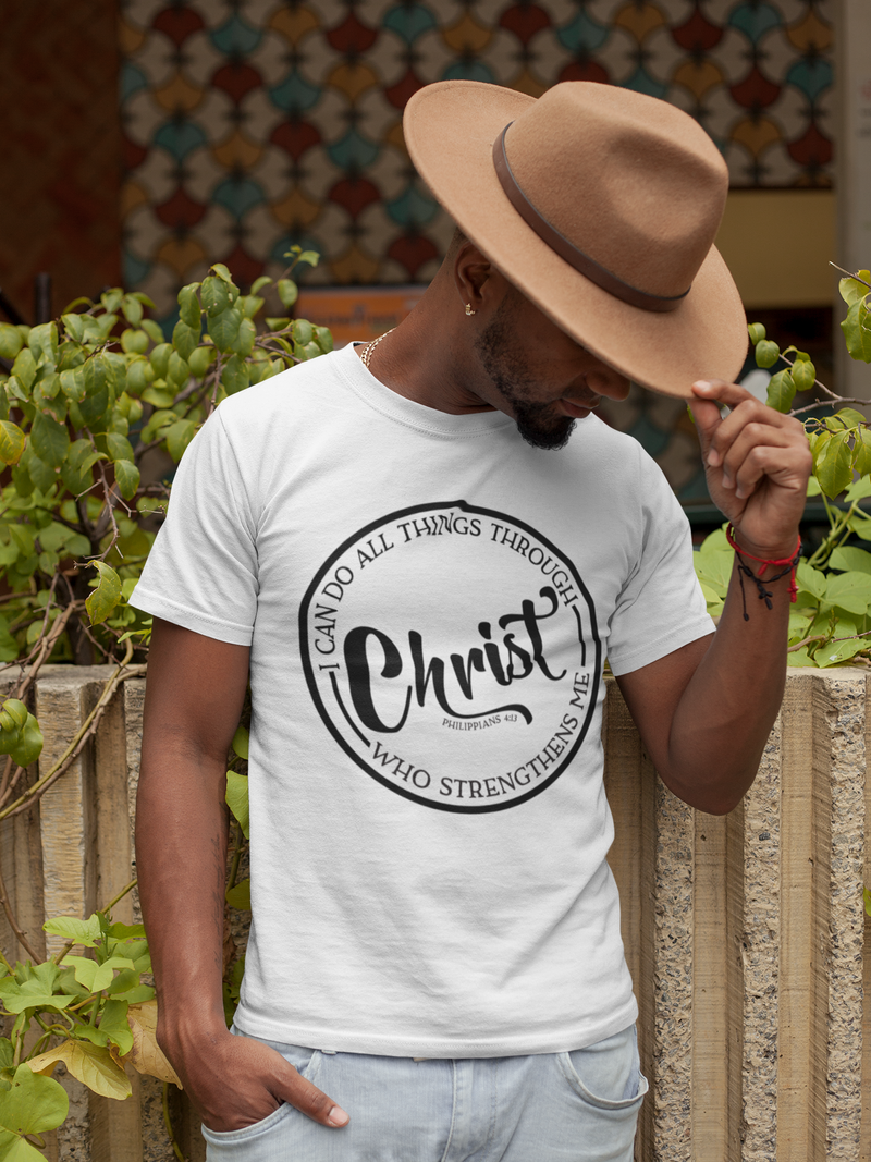 I Can Do All Things Through Christ - Cotton T-Shirt