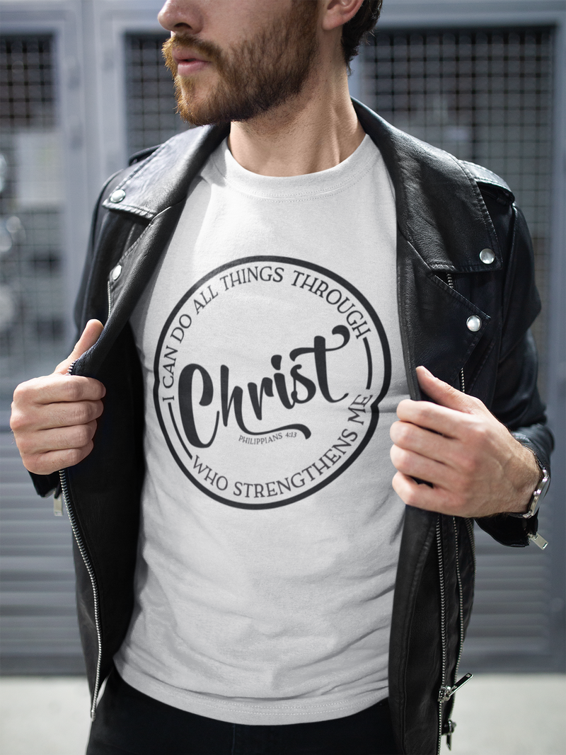 I Can Do All Things Through Christ - Cotton T-Shirt