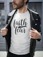 Faith Over Fear - Cotton T-Shirt