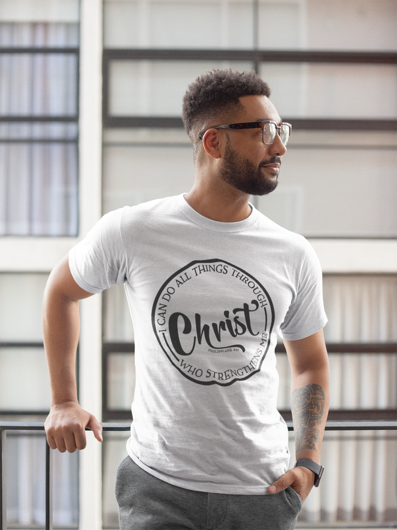I Can Do All Things Through Christ - Cotton T-Shirt
