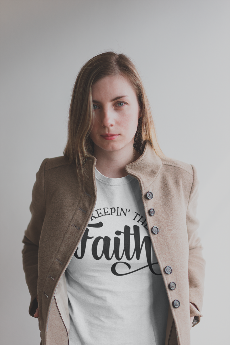 Keepin' The Faith - Cotton T-Shirt