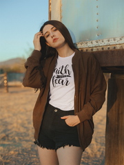 Faith Over Fear - Cotton T-Shirt