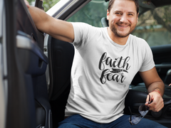 Faith Over Fear - Cotton T-Shirt