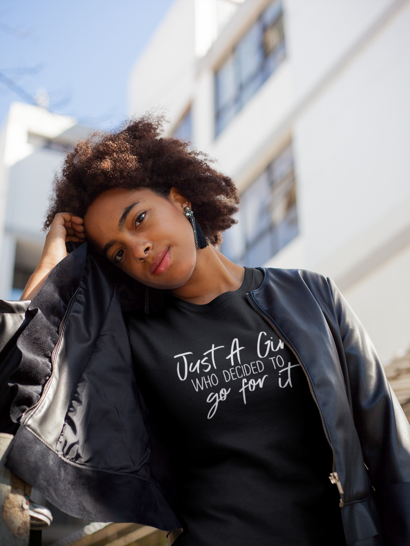 Just A Girl - Cotton T-Shirt
