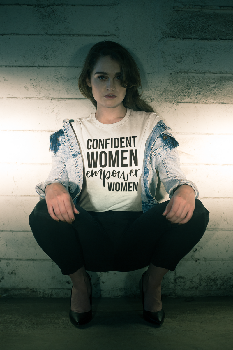 Confident Women Empower Women - Cotton T-Shirt