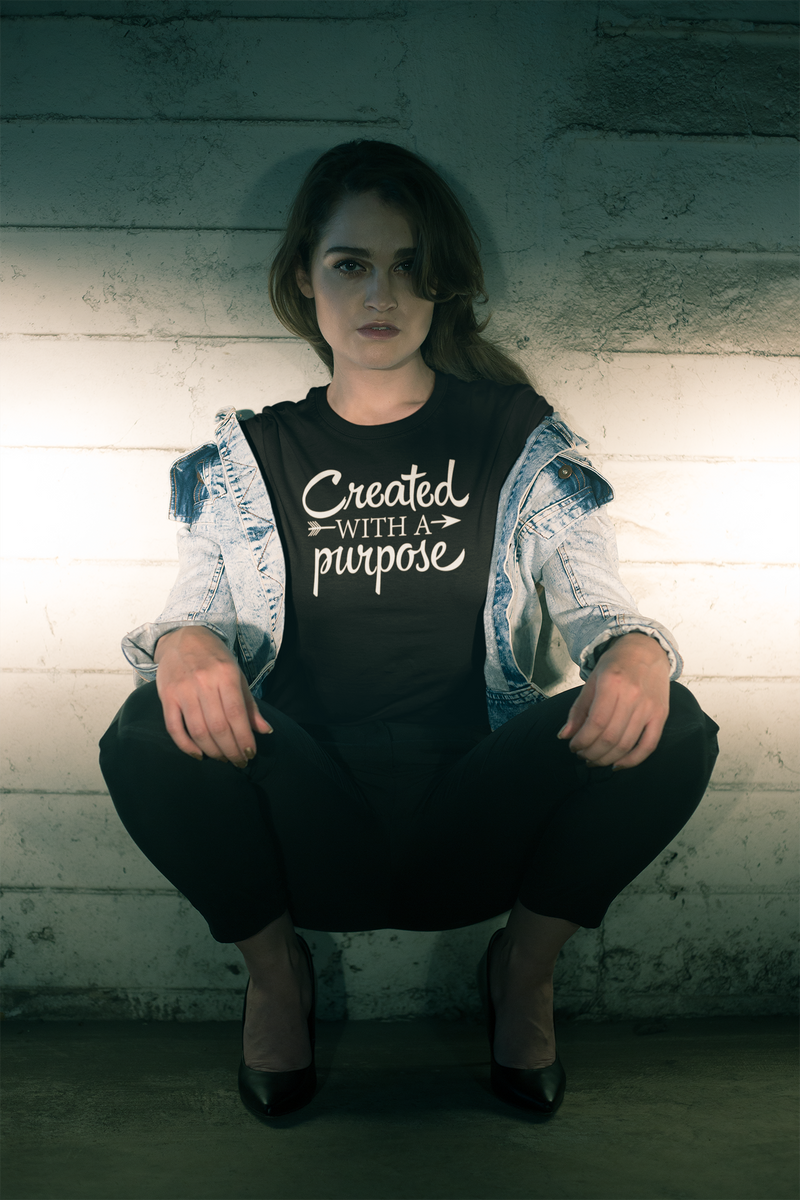 Created With A Purpose - Cotton T-Shirt