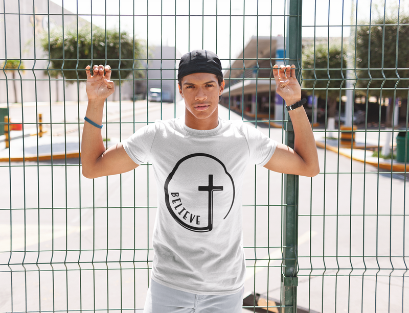 Believe Cross - Cotton T-Shirt