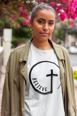 Believe Cross - Cotton T-Shirt