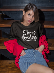 She is Fearless - Cotton T-Shirt