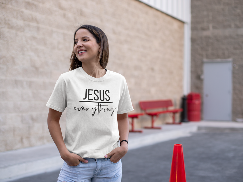 Jesus Everything - Cotton T-Shirt